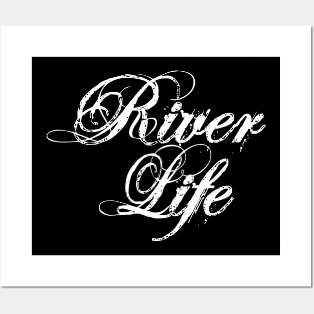 River Life Wall Art by vintageinspired